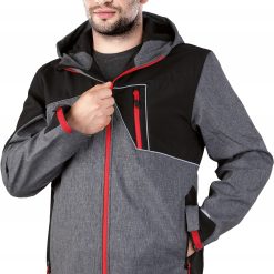 kurtka męska softshell z kapturem DRIZEL