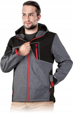 kurtka męska softshell z kapturem DRIZEL