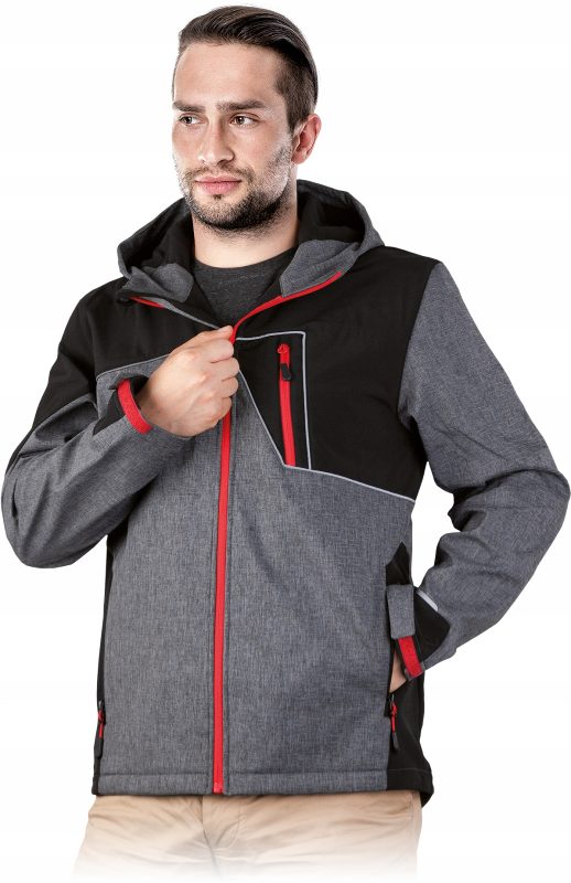 kurtka męska softshell z kapturem DRIZEL
