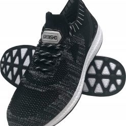 buty męskie sportowe BSRUN czarno-szare