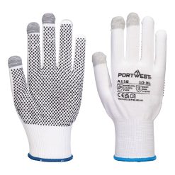 Rękawice do ekranów dotykowych Grip 13 PVC z nakropieniem (Pk12) A118 Portwest