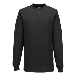 T-shirt antystatyczny ESD z długim rękawem AS22 Portwest