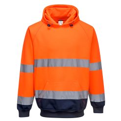 Dwukolorowa bluza z kapturem B316 Portwest