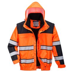 Ostrzegawcza kurtka zimowa Bomber 3 w 1 C466 Portwest