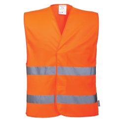 Kamizelka ostrzegawcza z dwoma taśmami poziomymi C474 Portwest