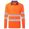 ES1 Essential HV PoloShirt L/S ES277 Portwest