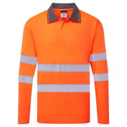 ES1 Essential HV PoloShirt L/S ES277 Portwest