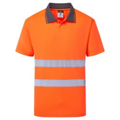 ES1 Essential HV PoloShirt S/S ES477 Portwest