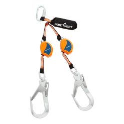 2.5m Self Retract Lifeline 140 FP81 Portwest