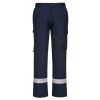 Lekkie spodnie trudnopalne z panelami Stretch FR401 Portwest