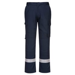 Lekkie spodnie trudnopalne z panelami Stretch FR401 Portwest