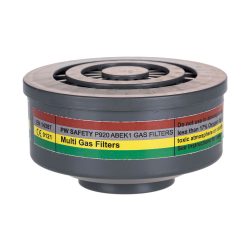 Filtr gazowy typu ABEK1 wyposażony w specjalny gwint P920 Portwest