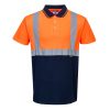 Dwukolorowa koszulka ostrzegawcza polo S479 Portwest