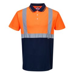 Dwukolorowa koszulka ostrzegawcza polo S479 Portwest