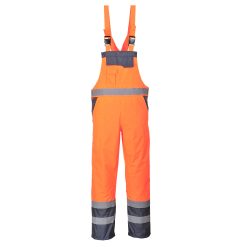 Kontrastowe ogrodniczki ostrzegawcze nieocieplane S488 Portwest