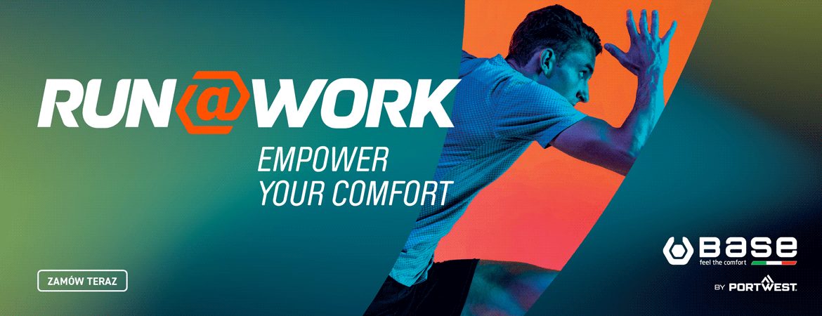 BASE Protection — obuwie bezpieczne Run@Work