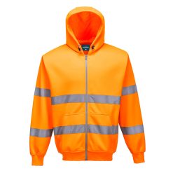Bluza ostrzegawcza z kapturem zapinana na zamek błyskawiczny B305 Portwest
