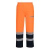 Spodnie trudnopalne ostrzegawcze zimowe Bizflame Rain Multi-Norm FR434 Portwest
