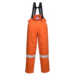 Spodnie na szelkach zimowe trudnopalne FR58 — Portwest FR58 Portwest