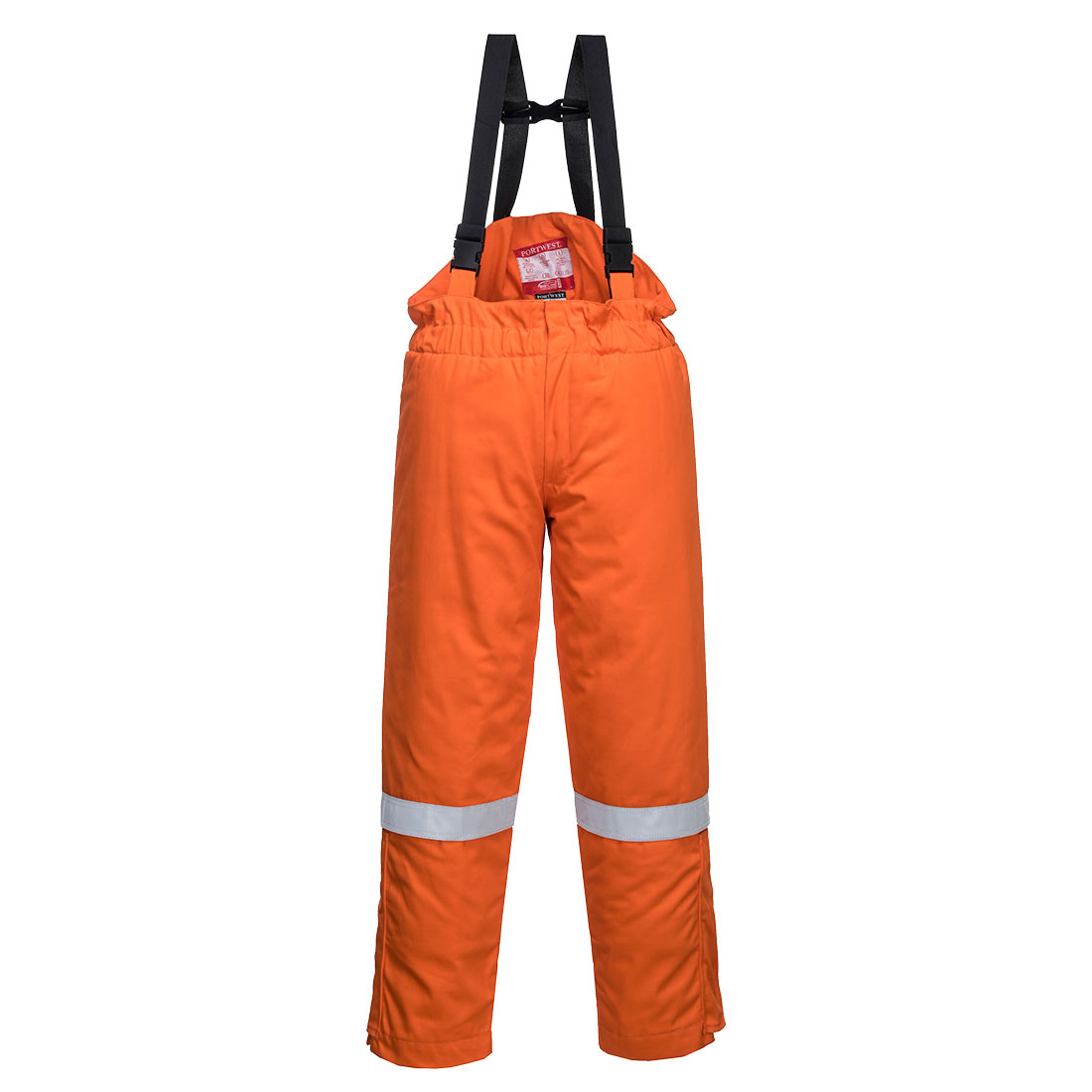 Spodnie na szelkach zimowe trudnopalne FR58 — Portwest FR58 Portwest