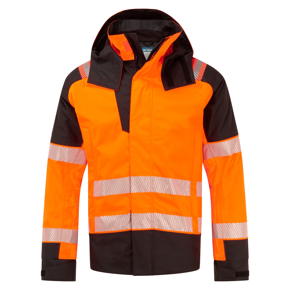Kurtka zimowa trudnopalna i ostrzegawcza PW3 Modaflame Rain FR606 Portwest