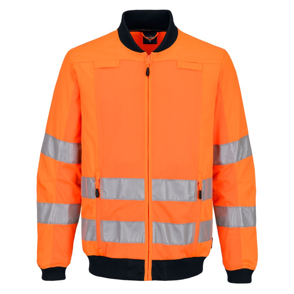 Hi-Vis Work Mesh Panel Jacket T164 Portwest