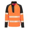 Bluza ostrzegawcza PW3 z zamkiem 1/4 T172 Portwest