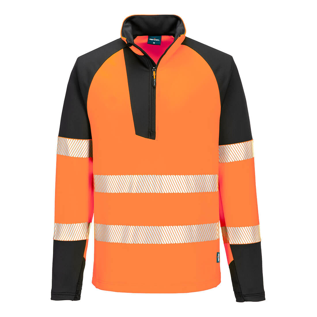 Bluza ostrzegawcza PW3 z zamkiem 1/4 T172 Portwest