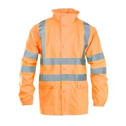 Kurtka poliester/PU Polstar Grosvenor Flash Pomarańczowy