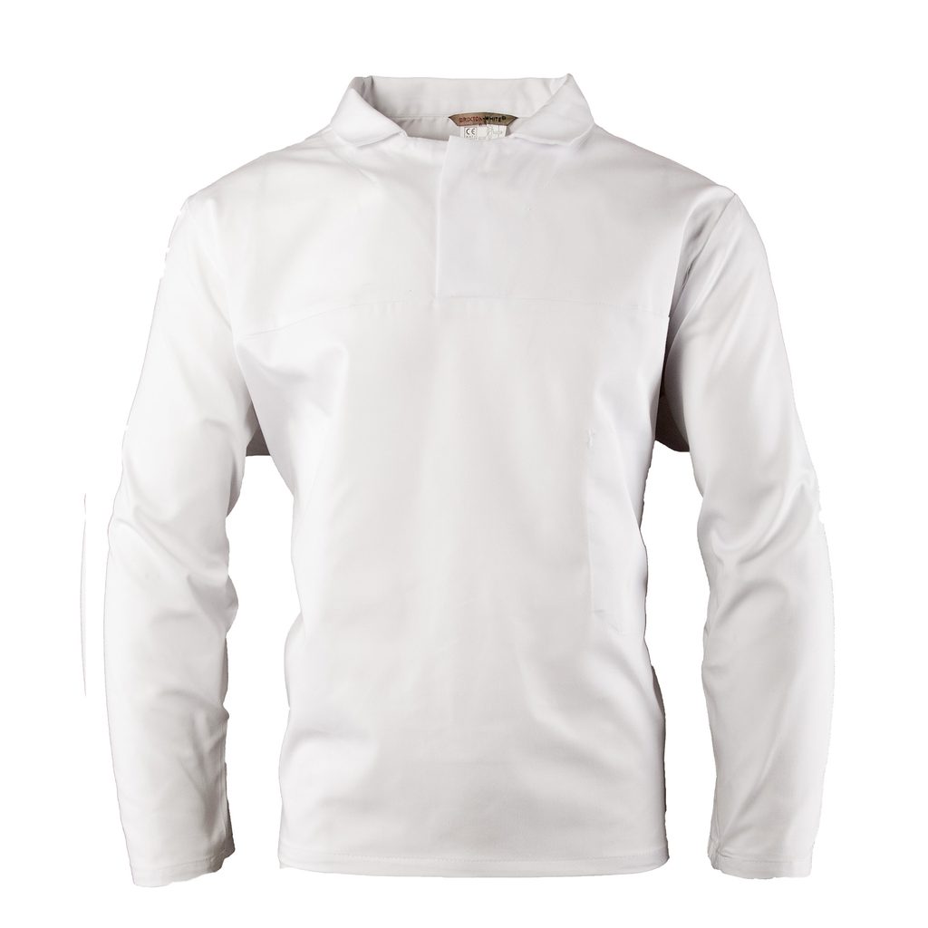 Bluza długi rękaw HACCP wkładana przez głowę Polstar Brixton White Biały