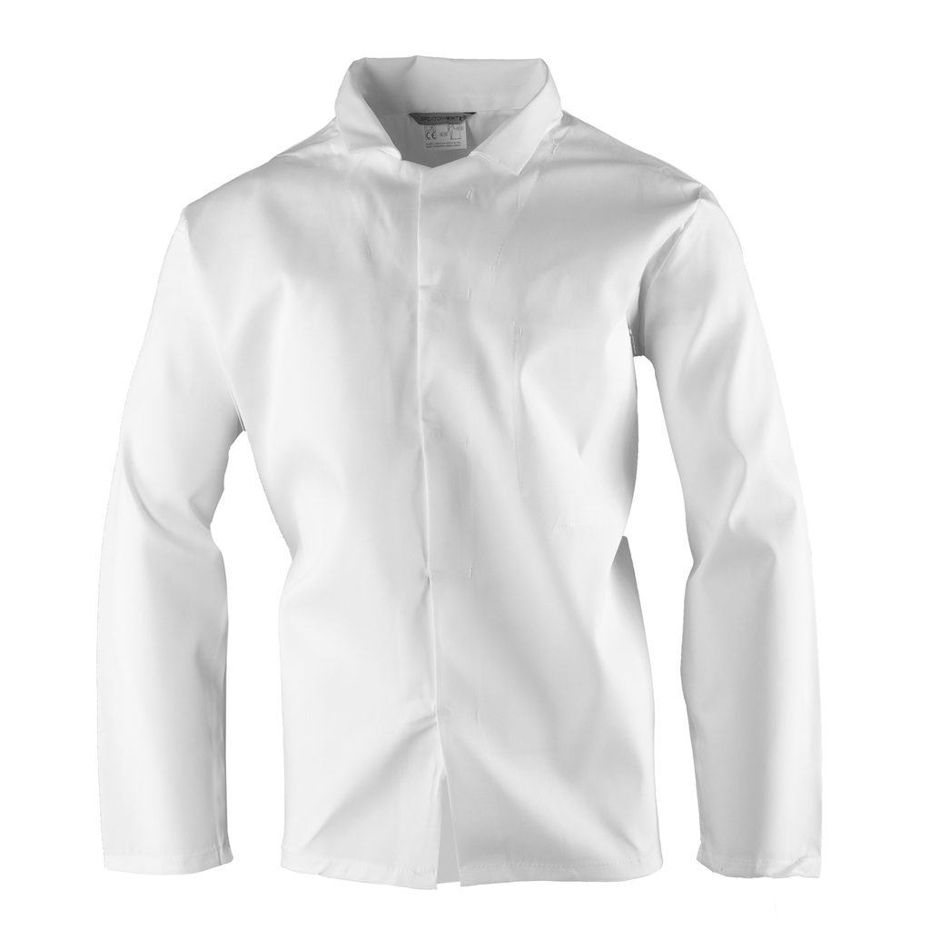 Bluza rozpinana męska HACCP Polstar Brixton White Biały