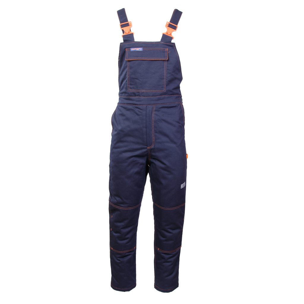 Ogrodniczki ocieplane Polstar Profflam Antistatic PROF5 Granatowy