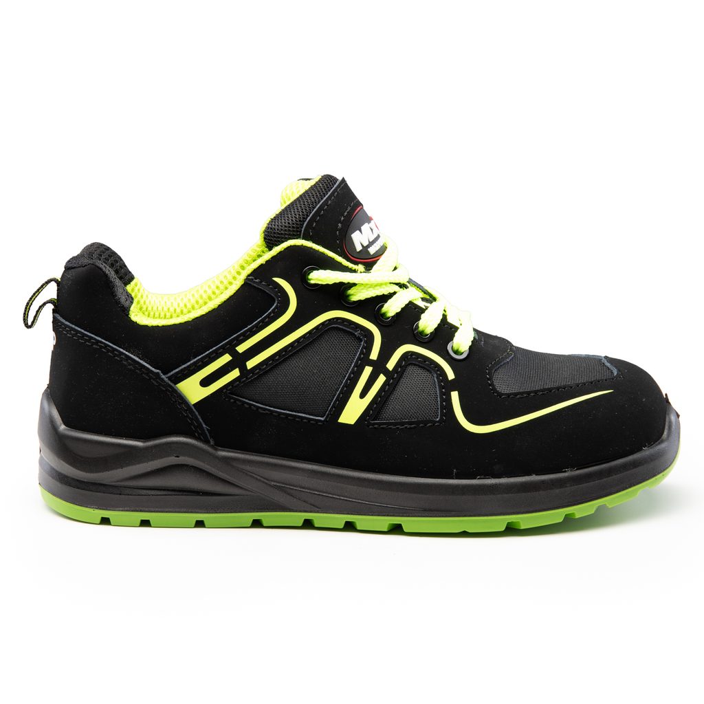 Półbut Polstar Max-Popular Fluo S1 Zielony/czarny