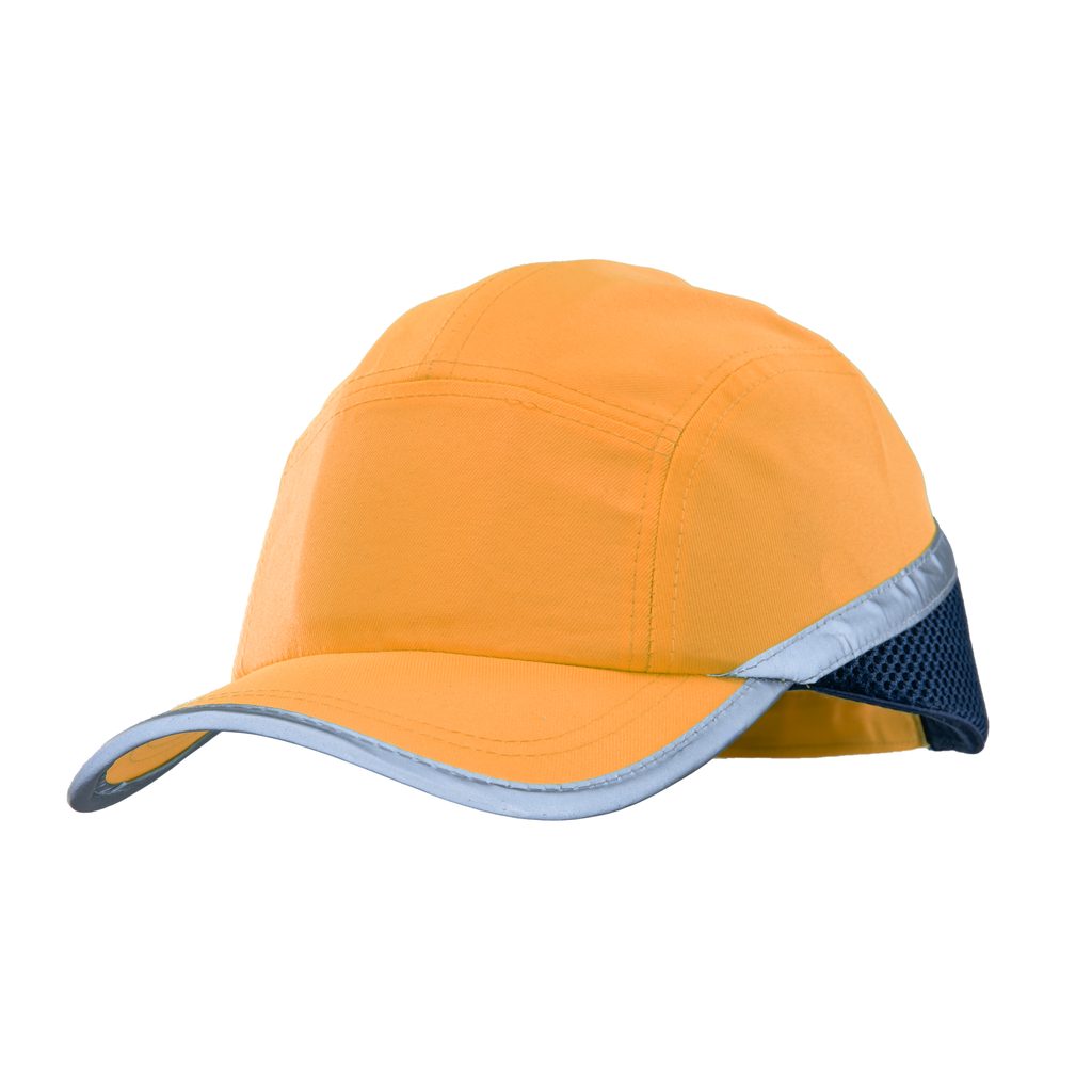 Hełm przemysłowy lekki bumpcap Hi-Vis Polstar Chaplin Pomarańczowy