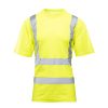 T-shirt siatka Polstar Brixton Flash BF-016-Y, kolor żółty Żółty