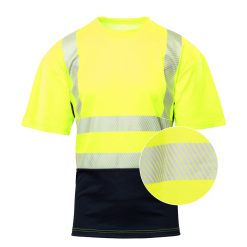 T-shirt siatka transfer Polstar Brixton Flash BF-017-Y, kolor żółty Żółty