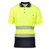 Koszulka polo 50/50 Polstar Brixton Flash BF012 kat. II Żółty