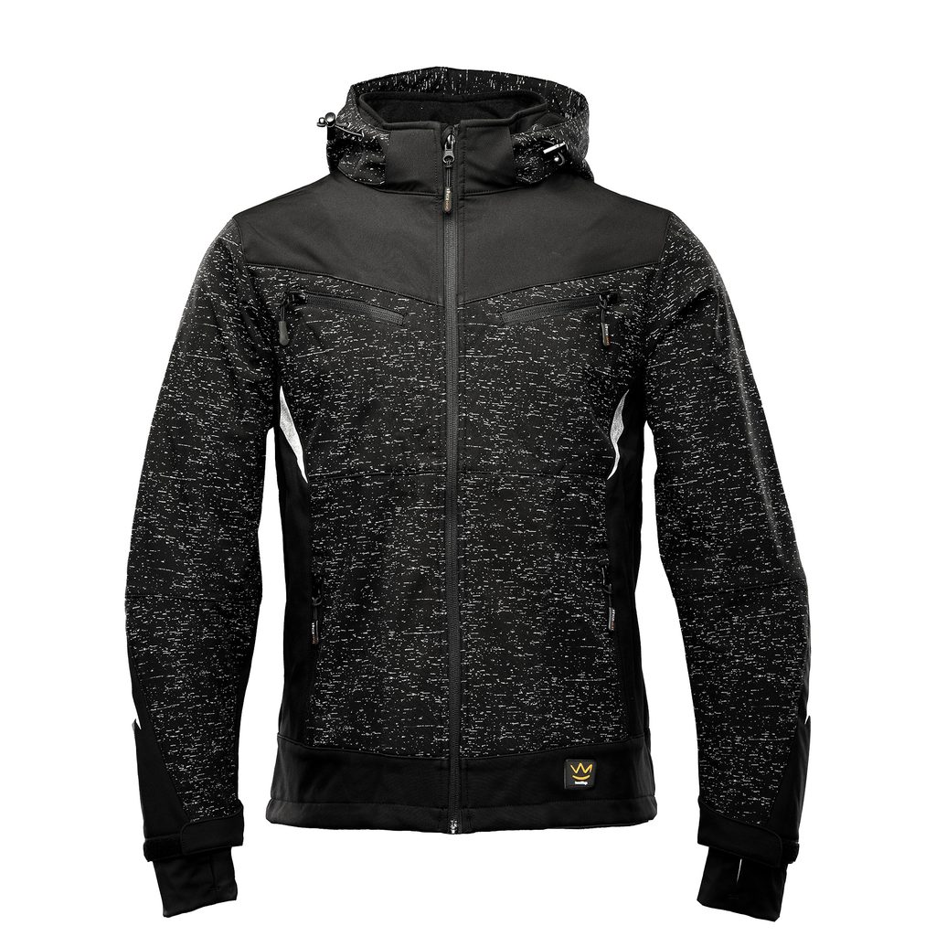 Kurtka softshell Polstar Seven Kings Cross, kolor czarny