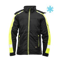 Kurtka softshell ocieplana Polstar Seven Kings Rival Żółty
