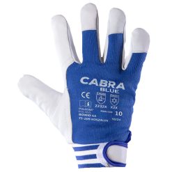 Rękawice wzmacniane skórą Polstar Cabra Blue kat. II – opak. 12 par __