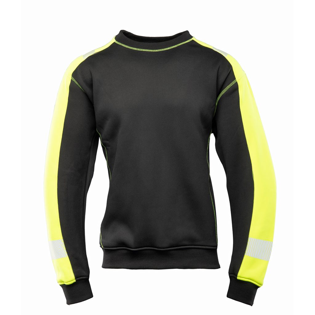 Bluza dresowa Polstar Seven Kings Rival, kolor czarno-żółty Czarny-żółty