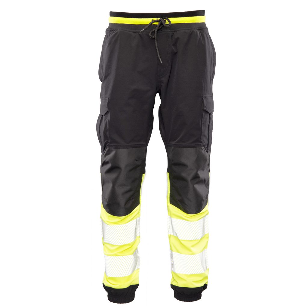 Spodnie Polstar Seven Kings Flash Jogger SKF03Y kat. II, kolor czarno-żółty Czarny-żółty