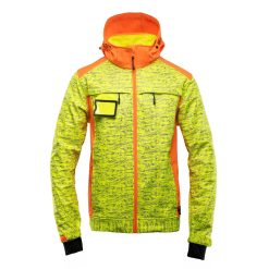 Kurtka softshell Polstar Seven Kings Cross, kolor żółto-pomarańczowy