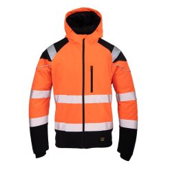 Kurtka softshell ocieplana Hi-Vis Polstar Seven Kings Flash SKF007 Pomarańczowy