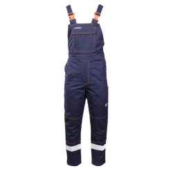 Ogrodniczki ocieplane z odblaskiem Polstar Profflam Antistatic PROF5