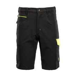 Spodnie krótkie nylon Polstar Seven Kings Rival, kolor czarno-żółty Czarny-żółty