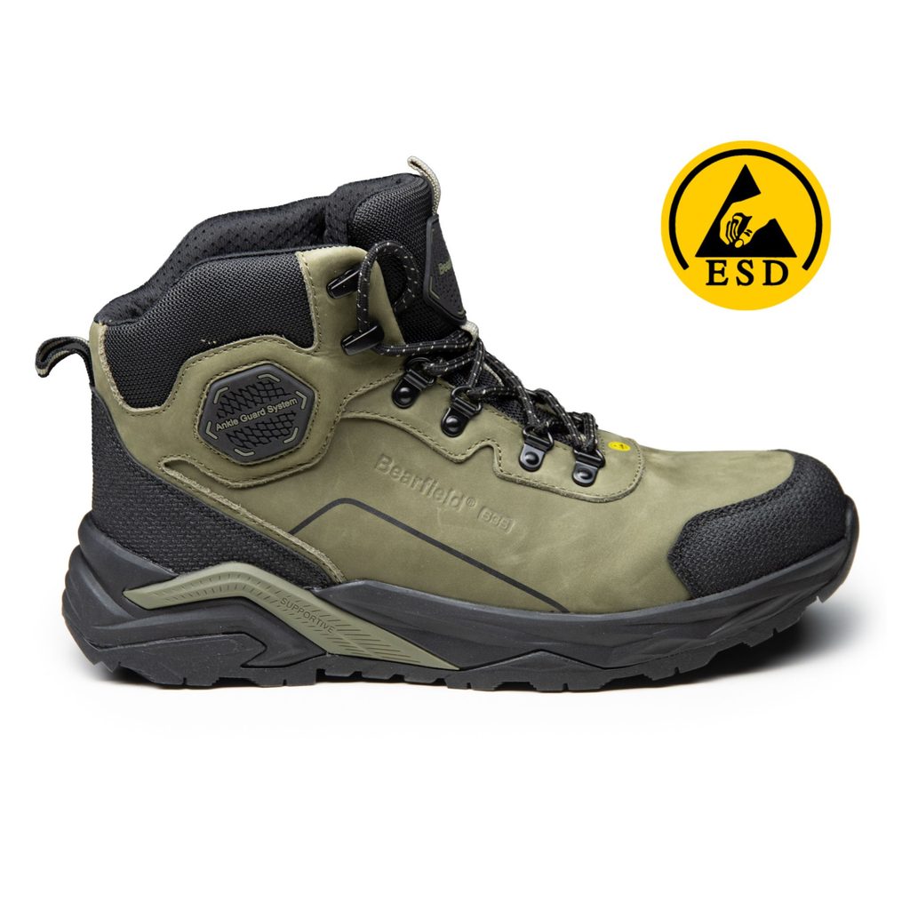 Trzewik Polstar Bearfield Forest S3S SR FO ESD Forest zieleń