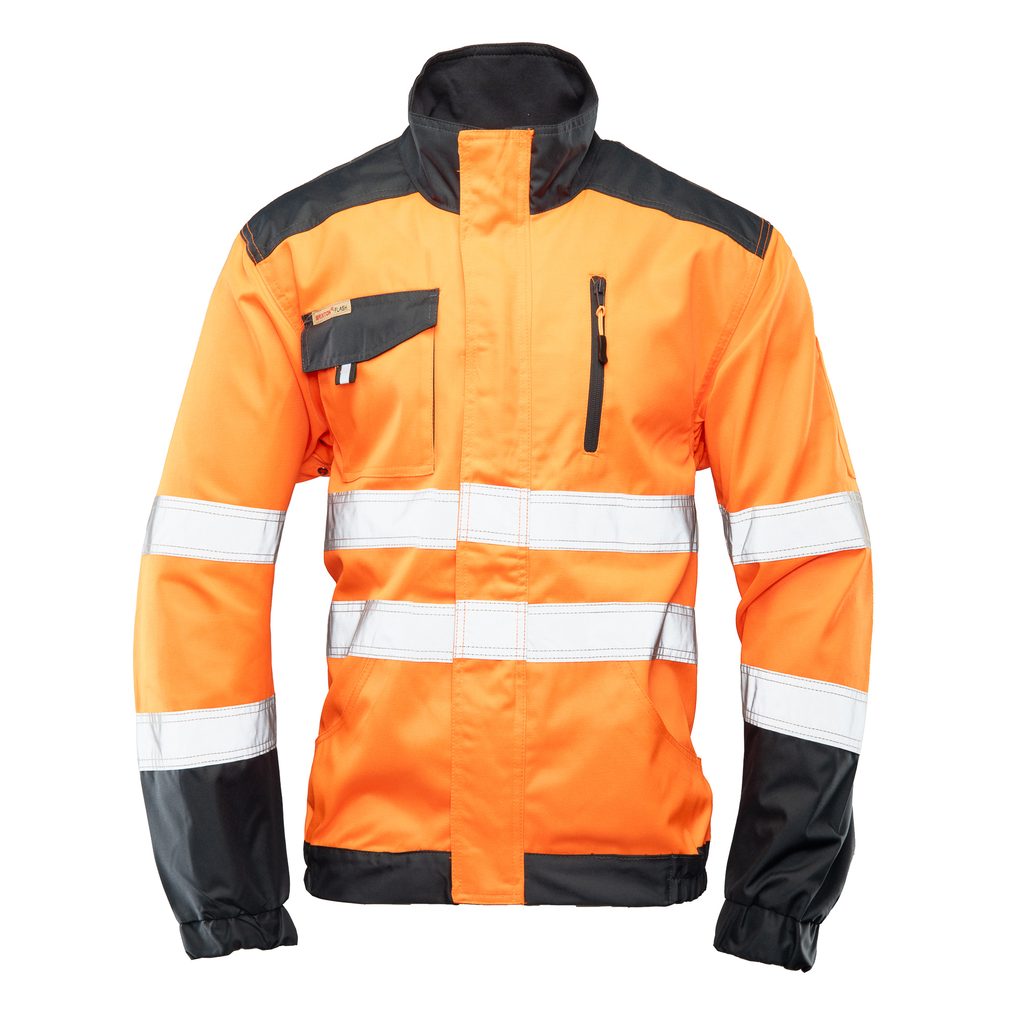 Bluza z granatową wstawką Polstar Brixton Flash kat. II kl. 2 Pomarańczowy/granatowy