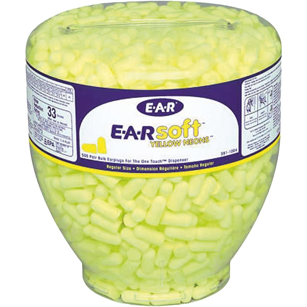 Wkładki przeciwhałasowe 3M 3M-EARSOFT-PD02 – SNR 36 dB Seledynowy