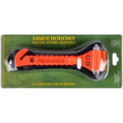 Młotek do szyb Pk-mot AMDS Pomarańczowy